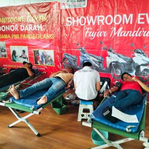 17 Kantong Darah Terkumpul dalam Donor Darah Dealer Fajar Mandiri